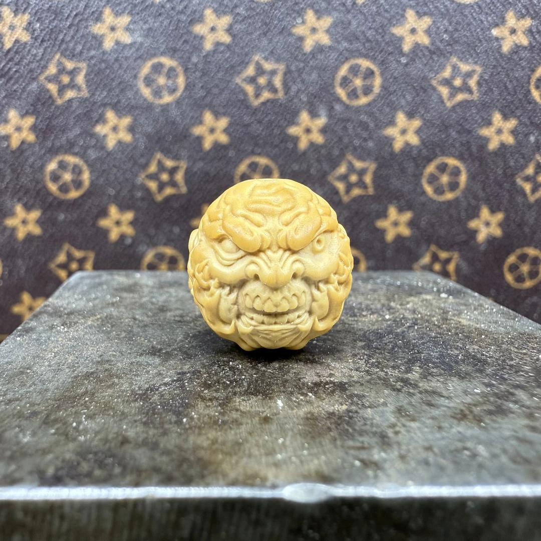 猴头 单颗 雕刻 领主 素