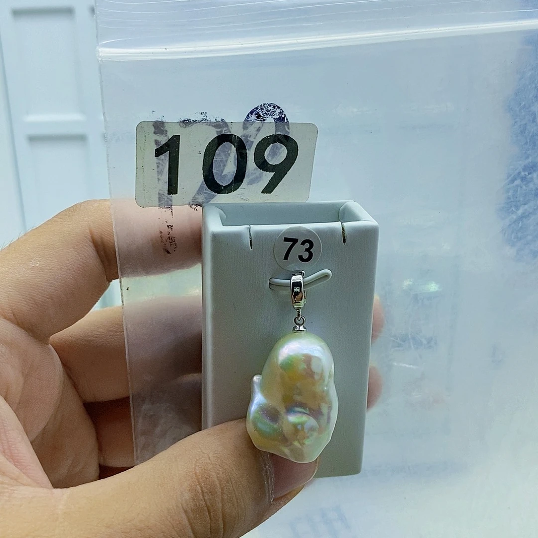 颈饰合金淡水珍珠