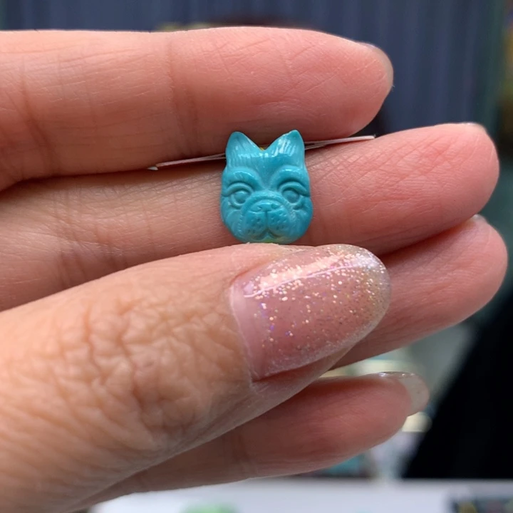 绿松石未镶嵌配饰