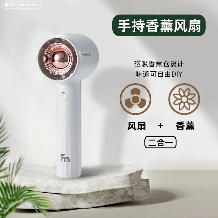 手持小风扇高速便携挂迷你充电静音户外随身挂脖降温神器夏季香薰