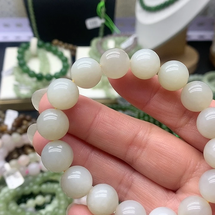 【闪购商品】和田玉手链未镶嵌12