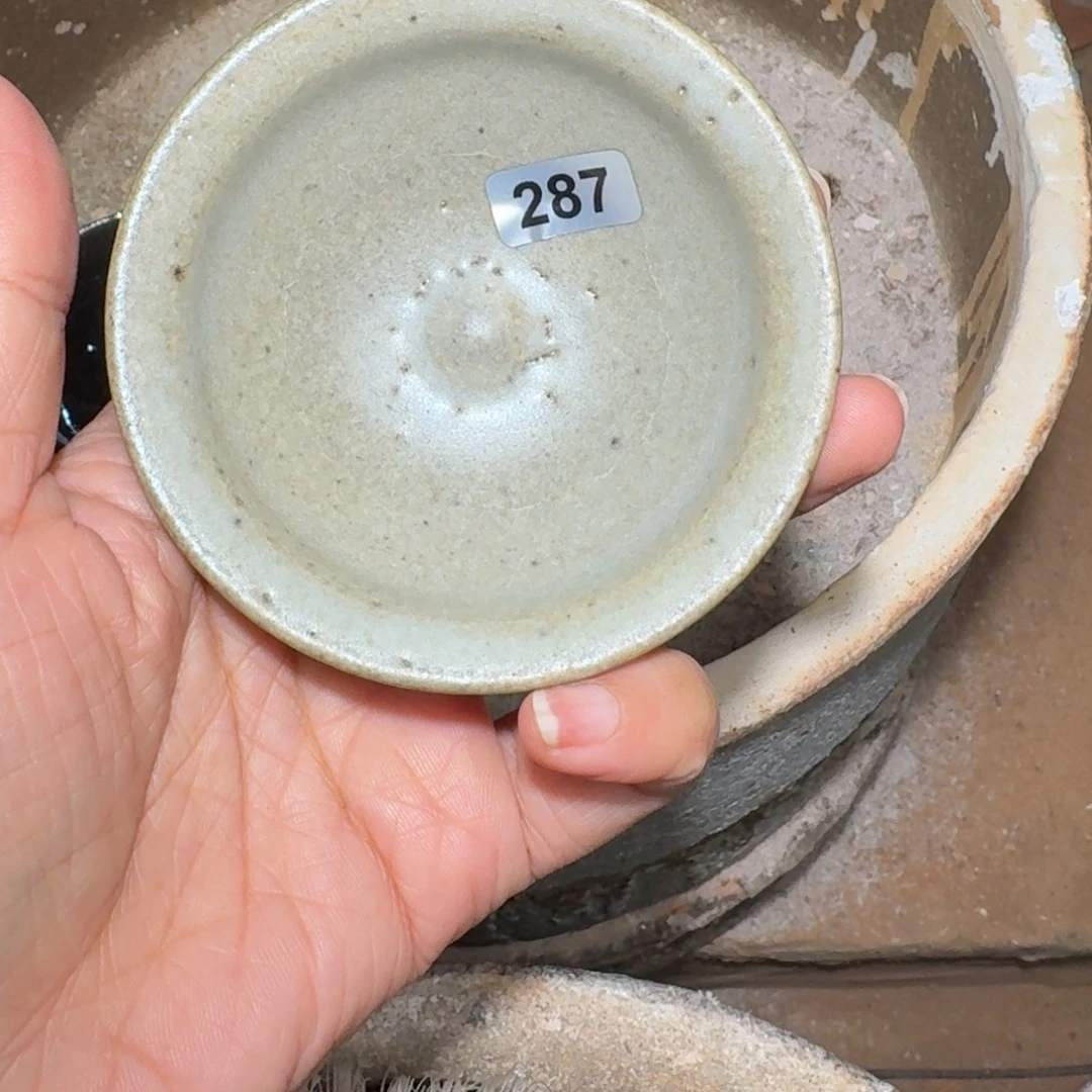 茶盏龙窑柴烧自然还原瑕疵287