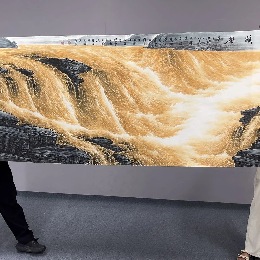 国画国画老师手绘作品