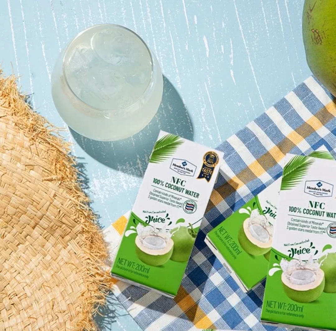 [山姆]MM 泰国进口 椰子水 200ml*4盒