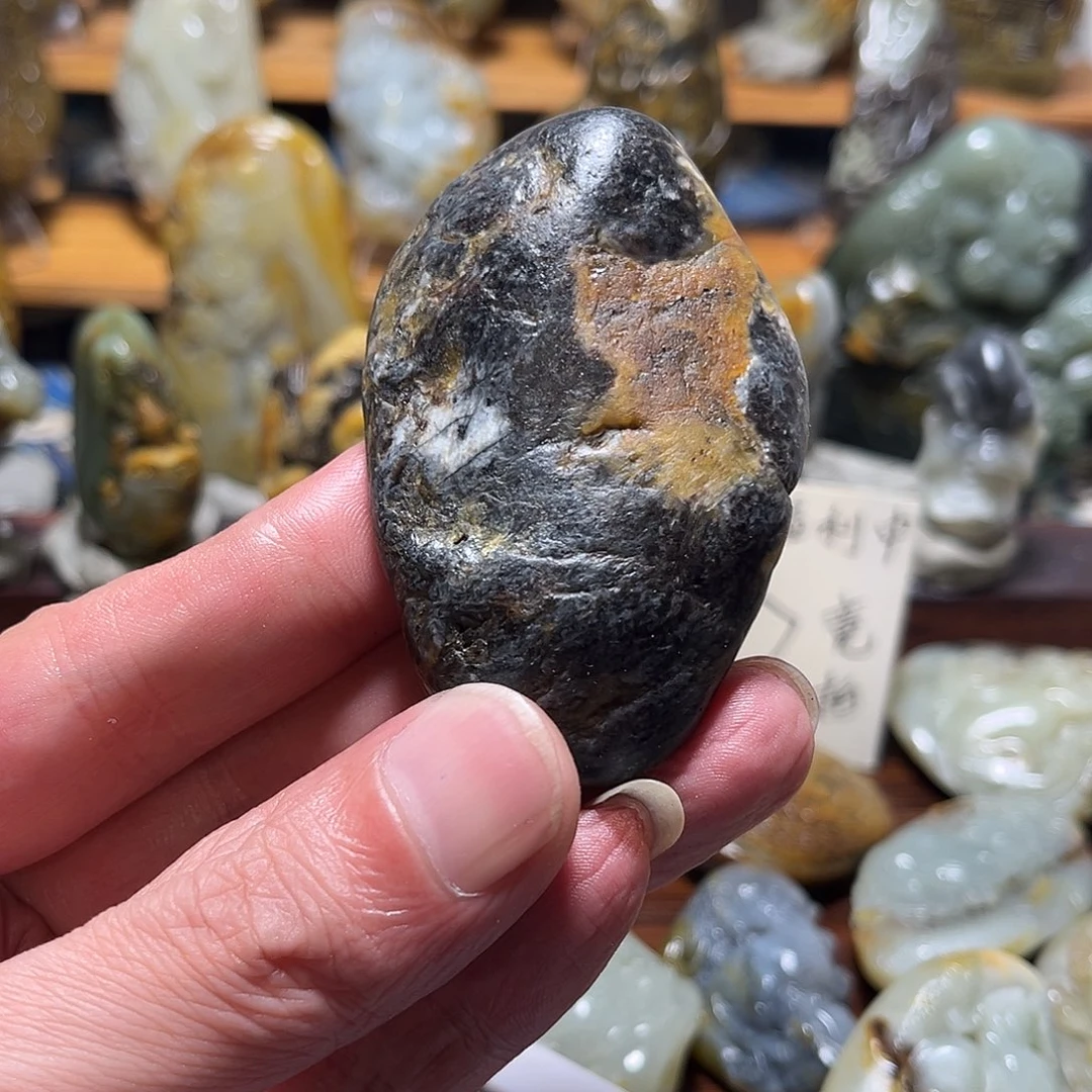 蝶***花和田玉未镶嵌挂件