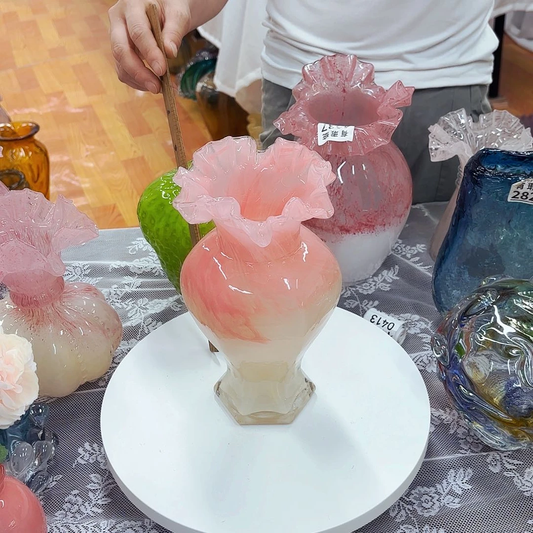 6件芬顿安妮花瓶花器摆件