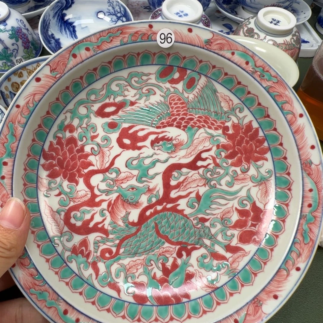 陶瓷景德镇纯手工纯手绘茶具木木96