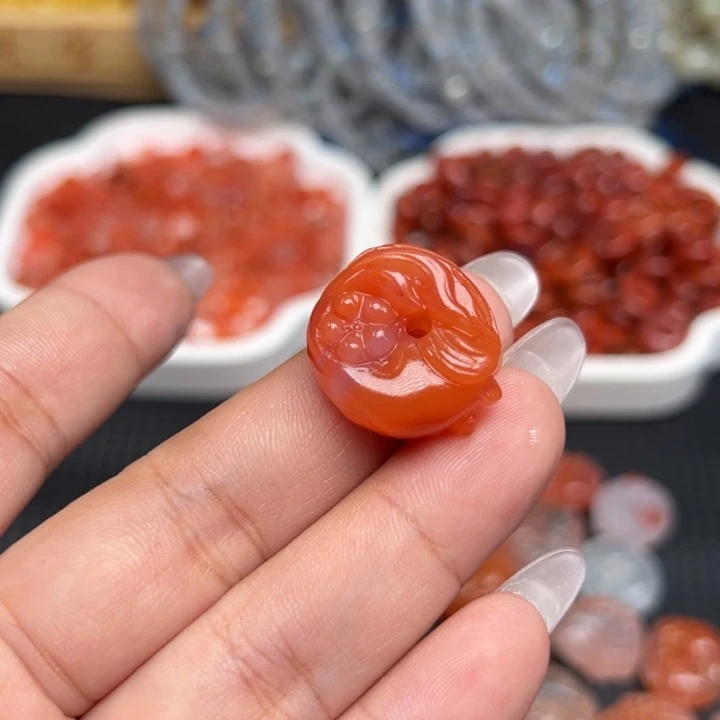 吊坠(不含链)未镶嵌南红玛瑙多样性