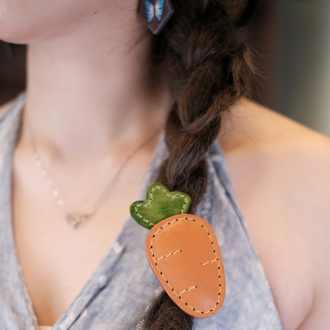 小物件 胡萝卜发圈