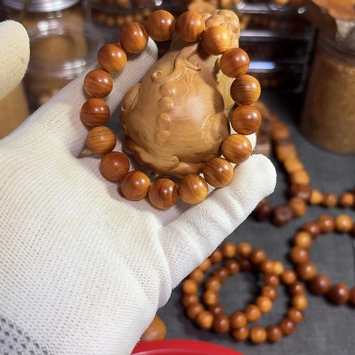 柏木（崖柏）小*子太行貔貅➕1.2