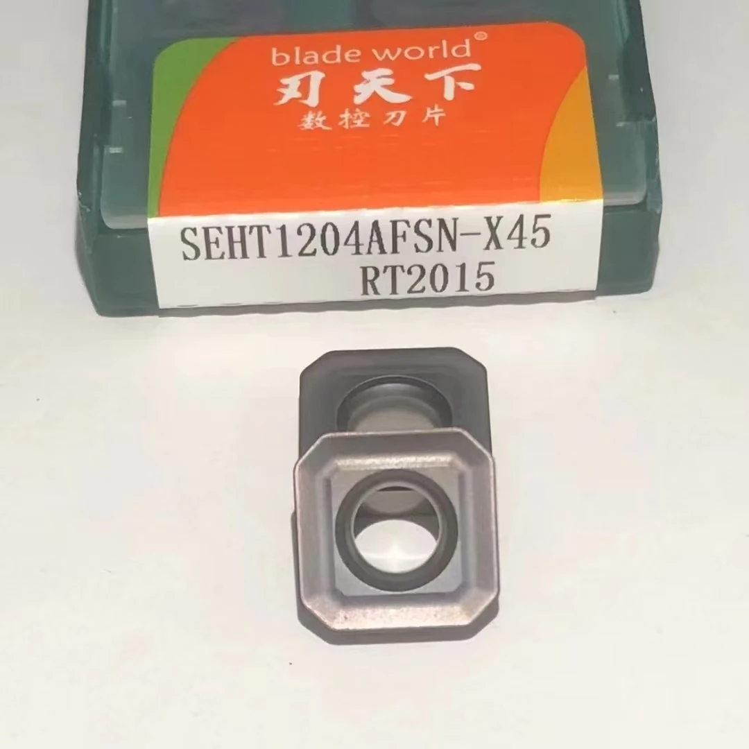 SEHT1204AFSN-45正方形数控刀片四方钢件不锈钢铸铁通用高硬55度