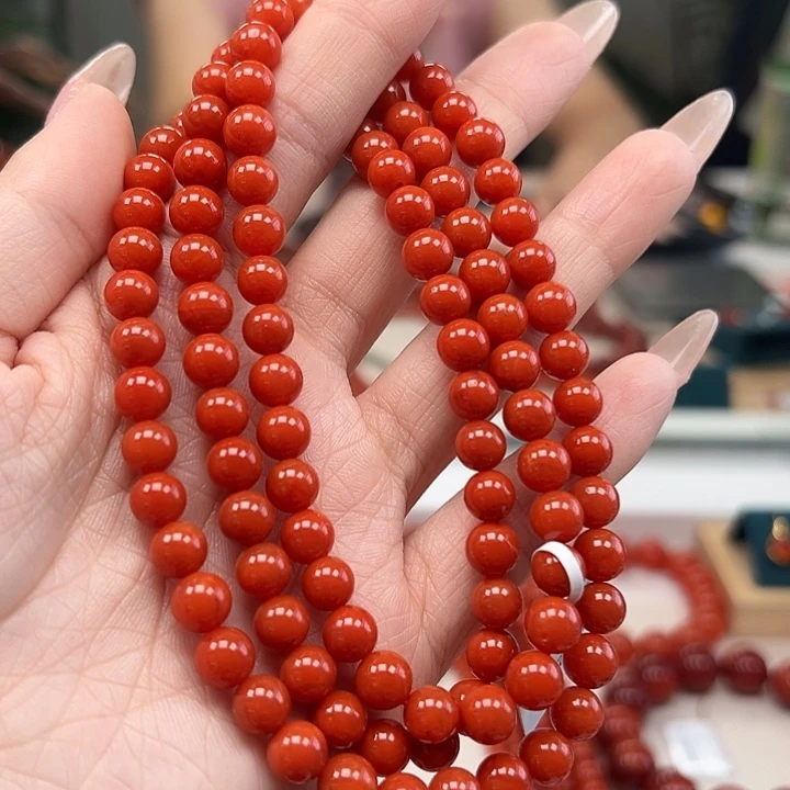 手串未镶嵌南红玛瑙7mm