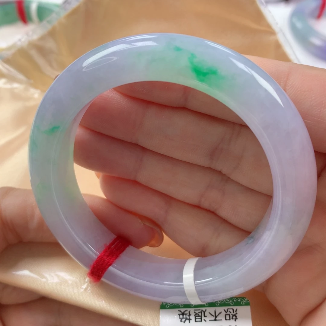未镶嵌手镯翡翠缅甸天然翡翠5455圈