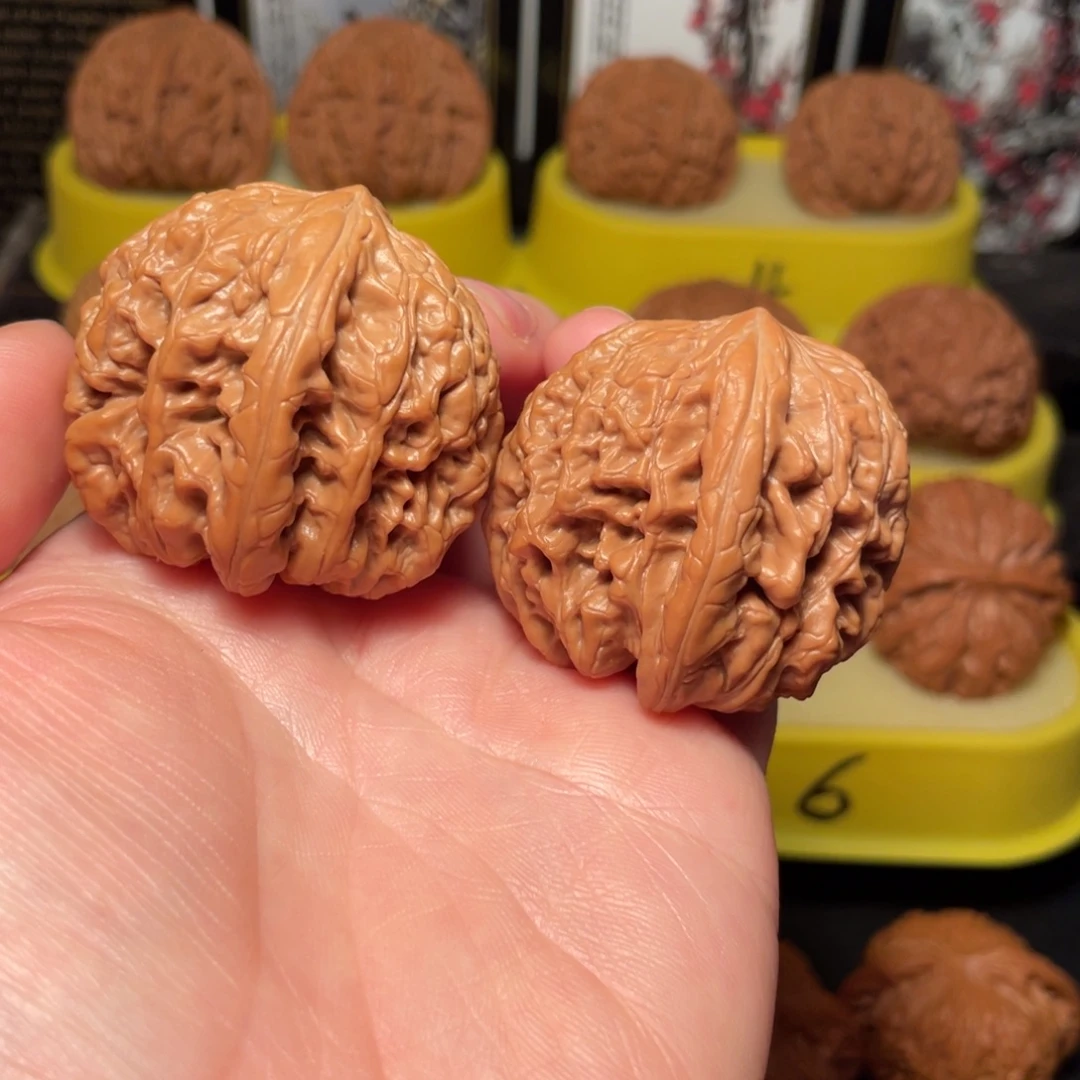 文玩核桃把件39尺暴雪核桃