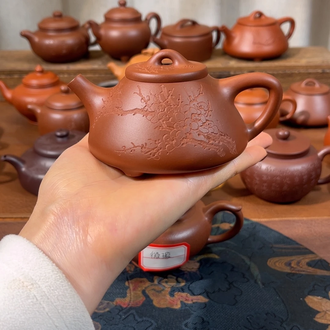 茶壶紫砂子冶180cc
