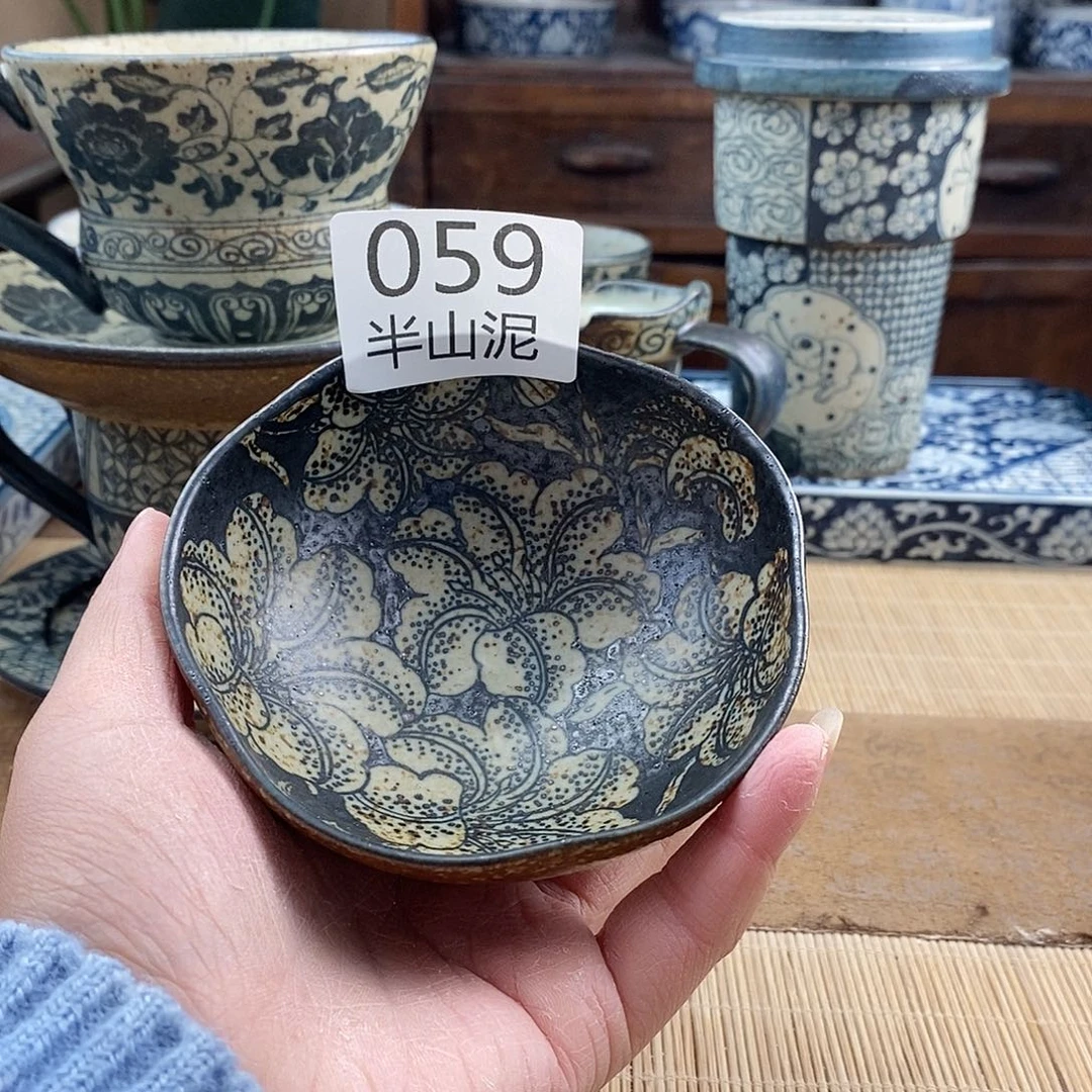 七*笙手工手绘青花陶瓷