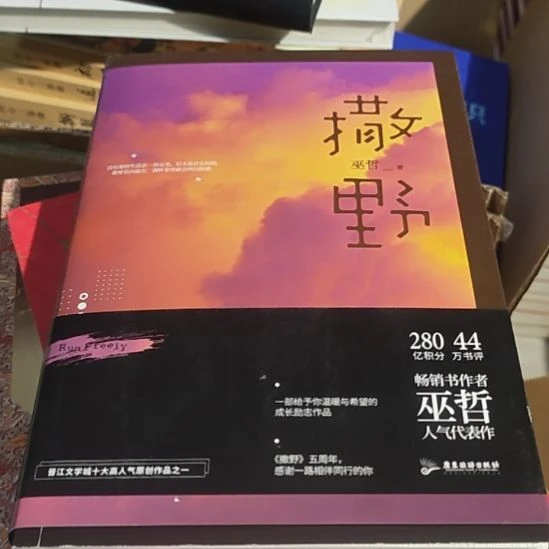 撒野（务必塑封）库存书正版正版