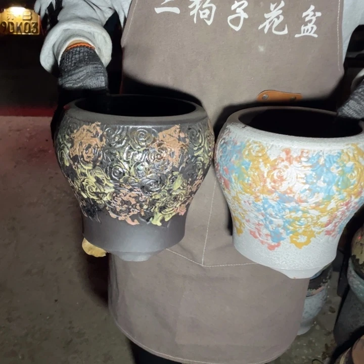 紫砂花盆口16高20正品正品