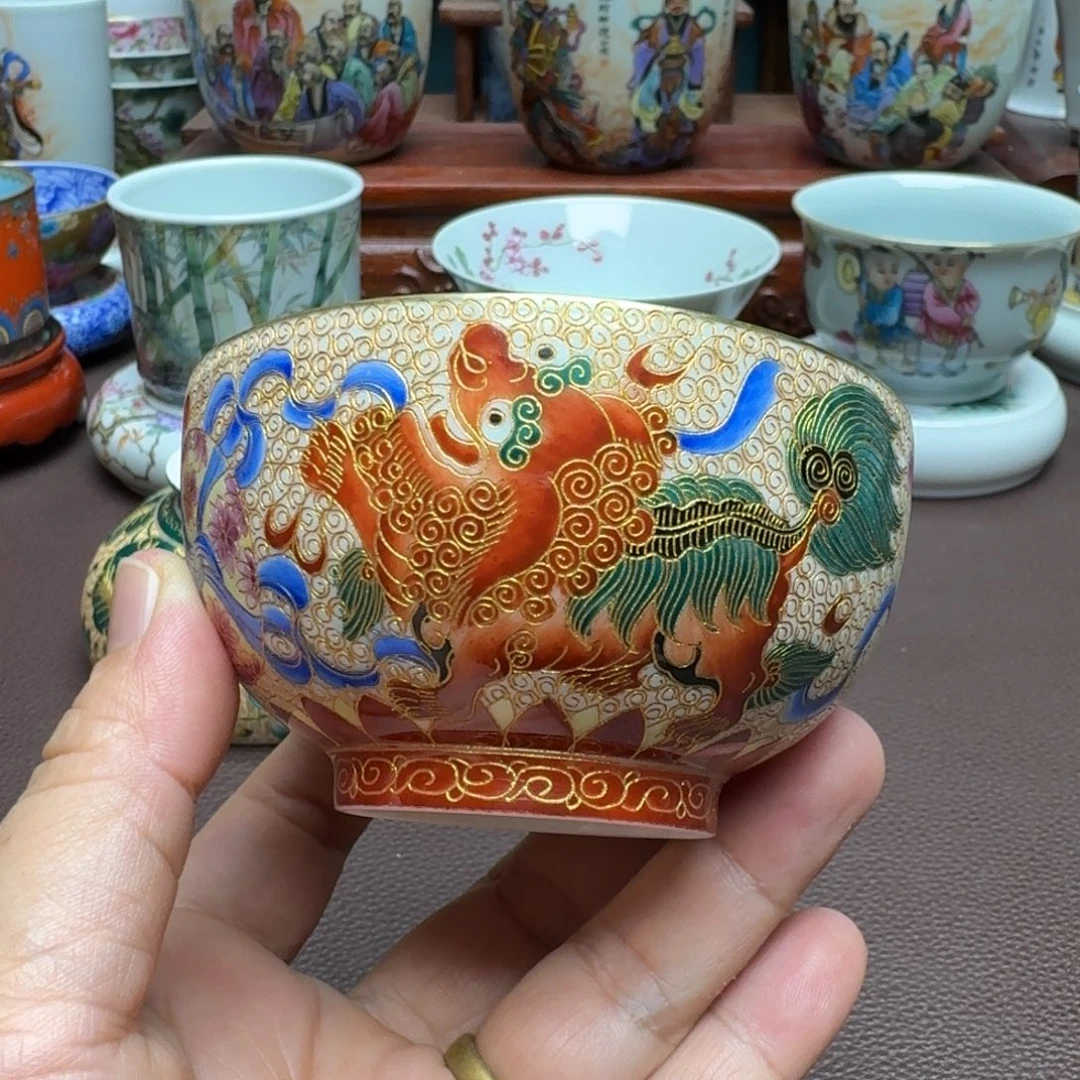 S***宁景德镇手工手绘展示