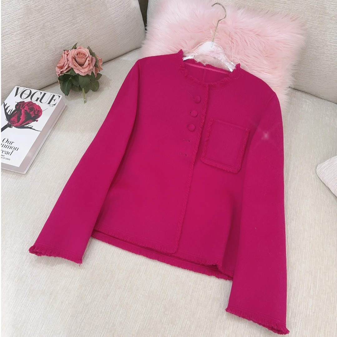 DC【孤品1】长袖开衫时洋气尚气质舒适休闲女士上衣半裙