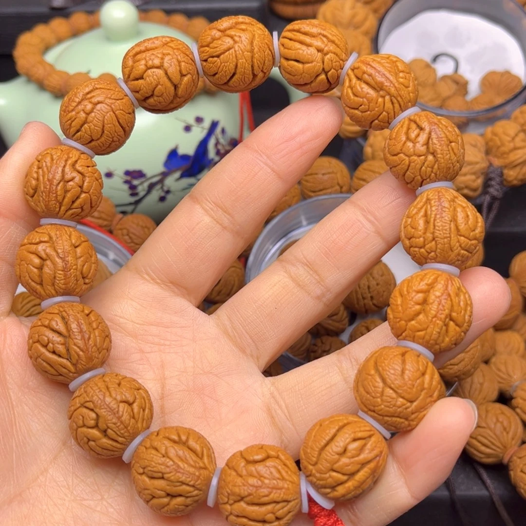 桃核吊坠龙纹桃核