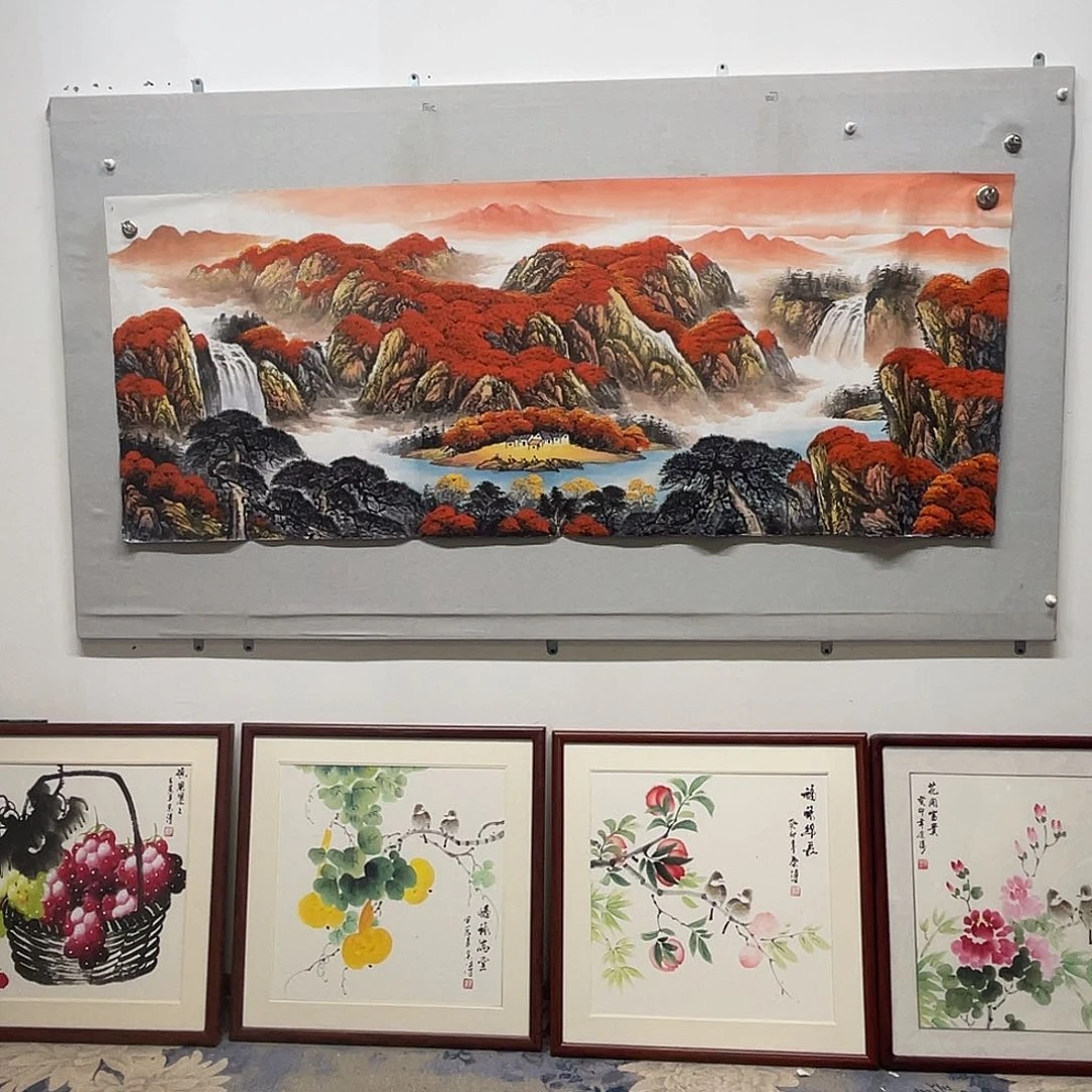 国画山水画作品欣赏3