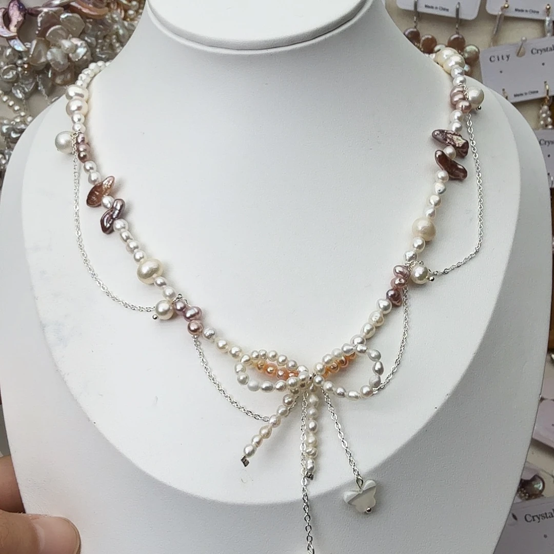 未镶嵌淡水珍珠颈饰