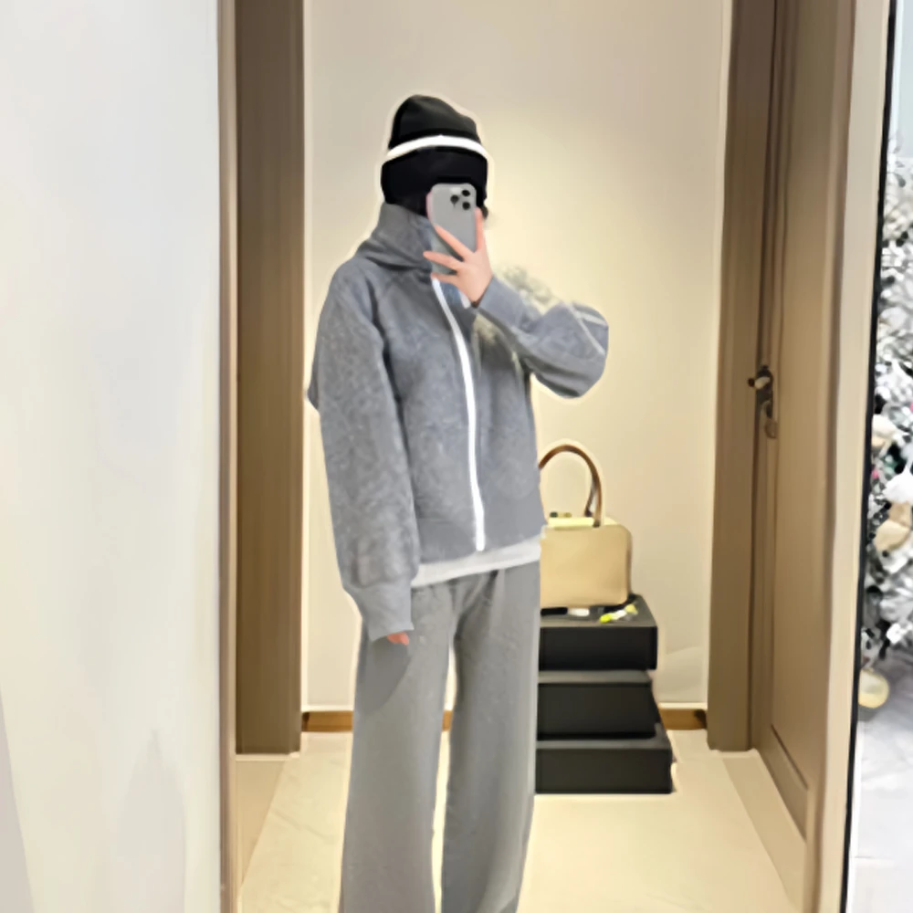 80518 羊毛抓绒连帽外套 4-3