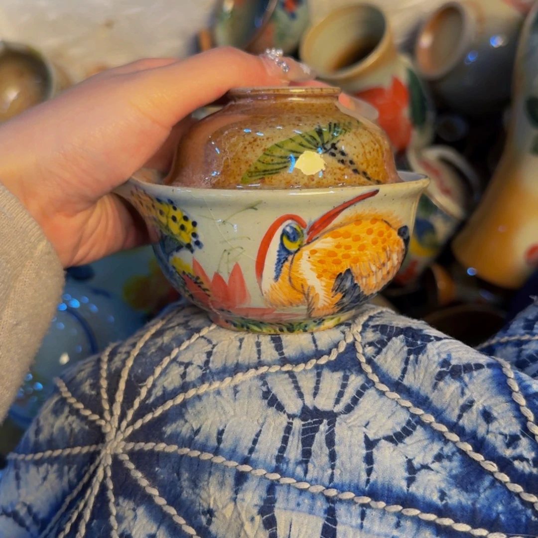 瓷片景德镇陶瓷手工手绘
