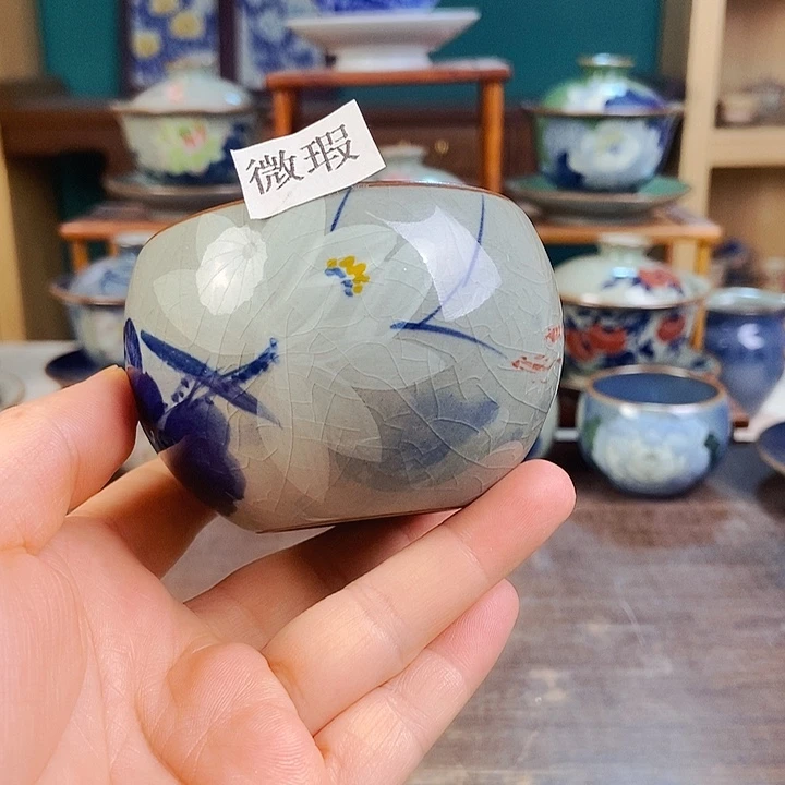 瓷片手工制作工艺精湛等