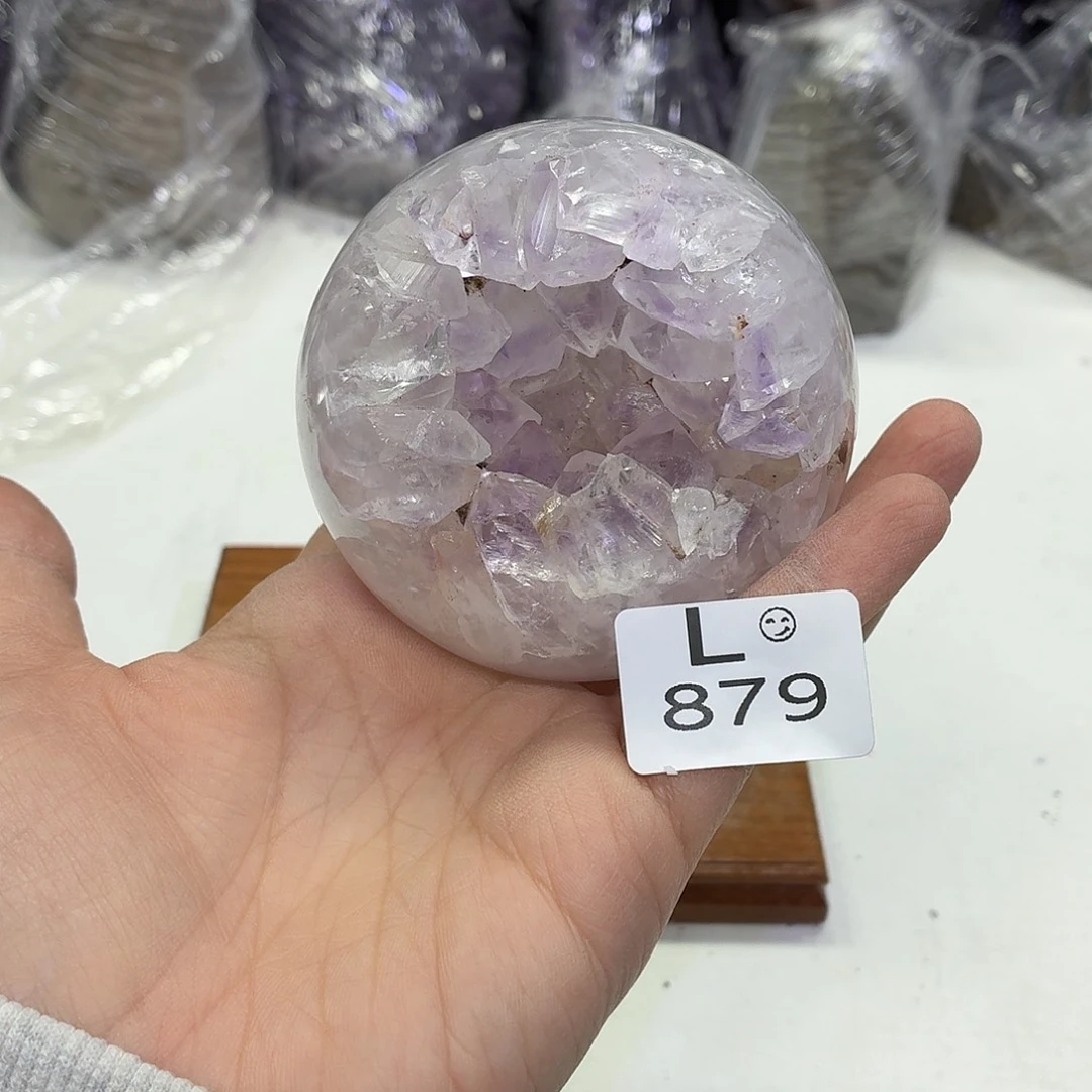 未镶嵌摆件水晶天然紫水晶