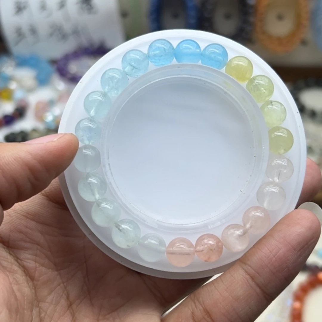 手链未镶嵌水晶8咪摩根石