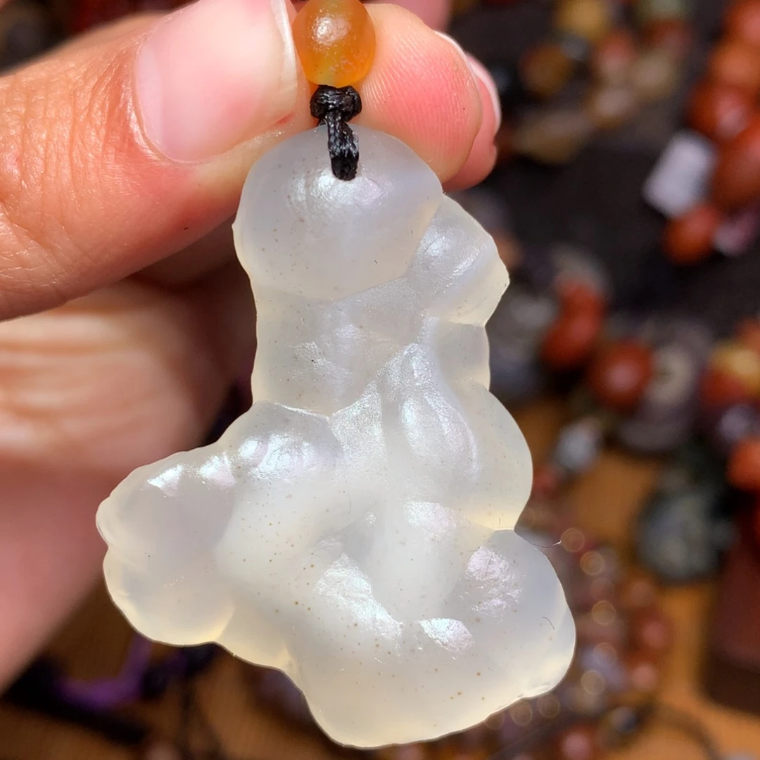 未镶嵌玛瑙/玉髓珠宝半成品