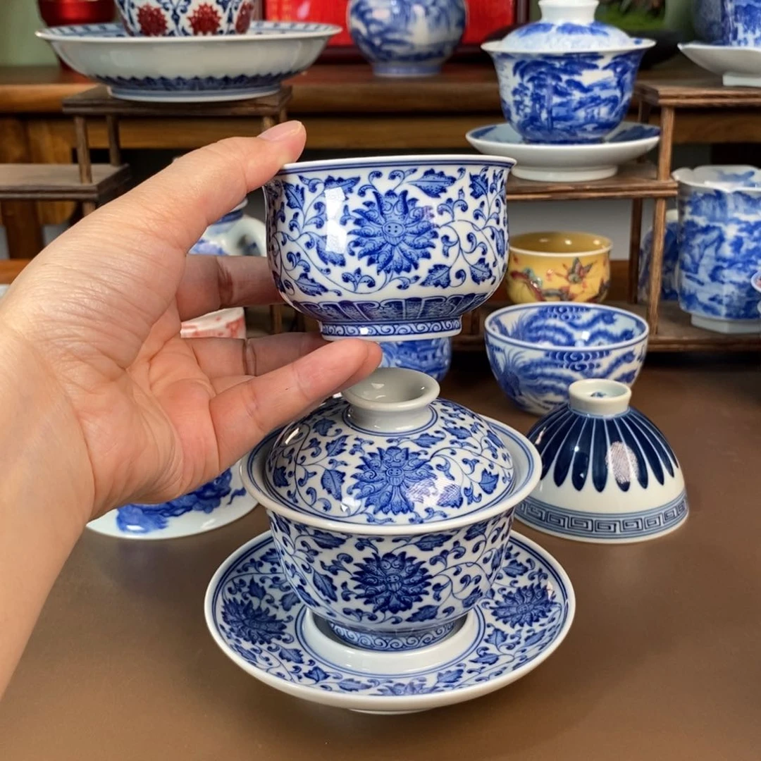 景德镇陶瓷手工手绘
