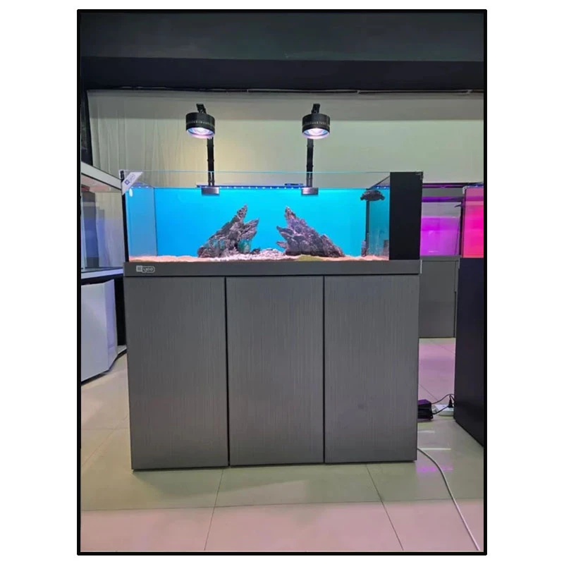 【二蛋专属】YEE溪流缸清仓断码简约风水切黑波底滤超白原生鱼缸