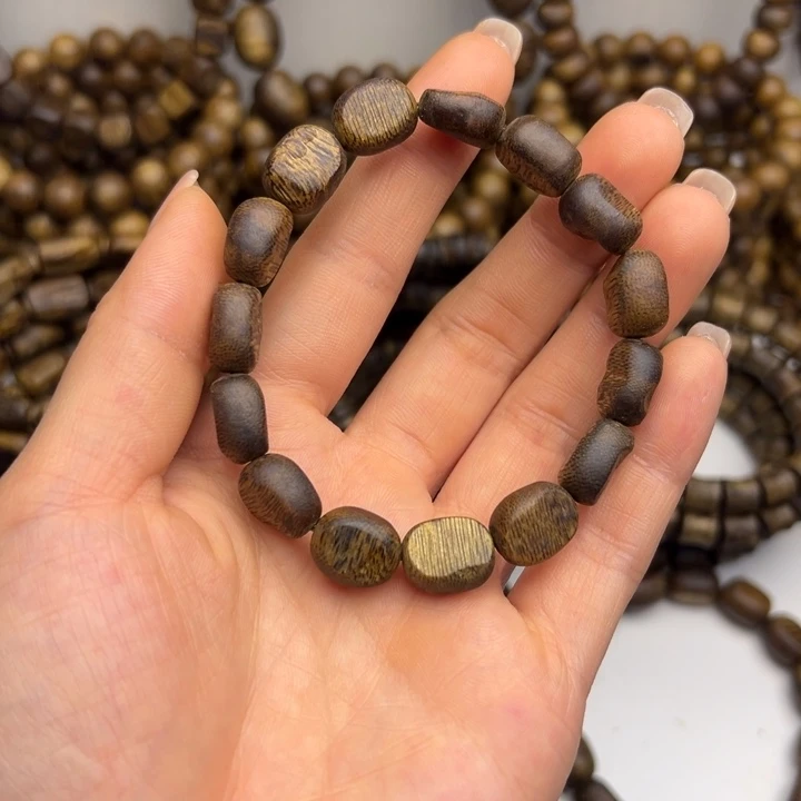 沉香碎屑沉香种植奇楠999结油 留疤珠7克