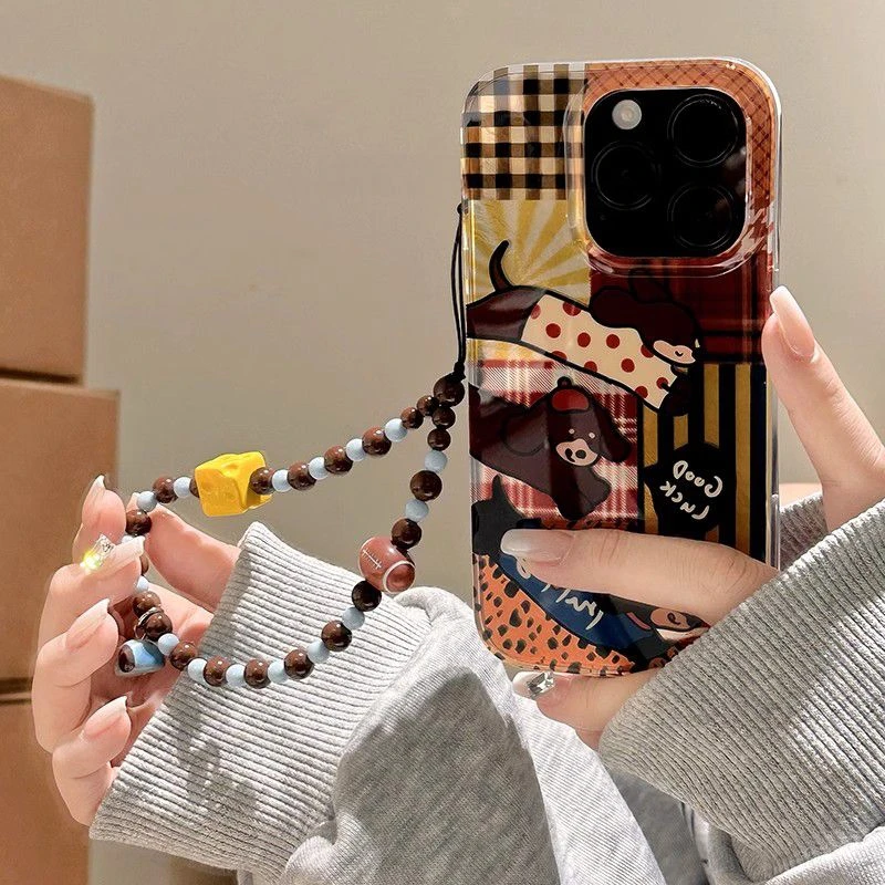 卡通腊肠狗狗适用于苹果华为OPPOVIVO防摔小米IQOO套一加女手机壳