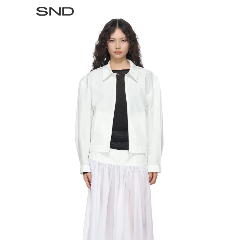 【AMOMENTO 设计师品牌】SND PS25 拉链短外套