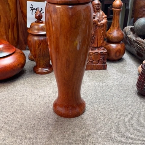 大果紫檀（缅甸花梨）将军罐