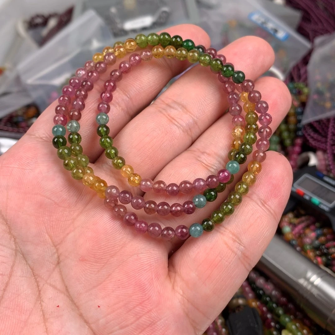 碧玺手链未镶嵌480碧玺