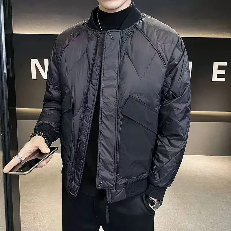 棉衣男士冬季新款爆款加厚保暖棉服外套男装外套棒球领休闲棉袄子