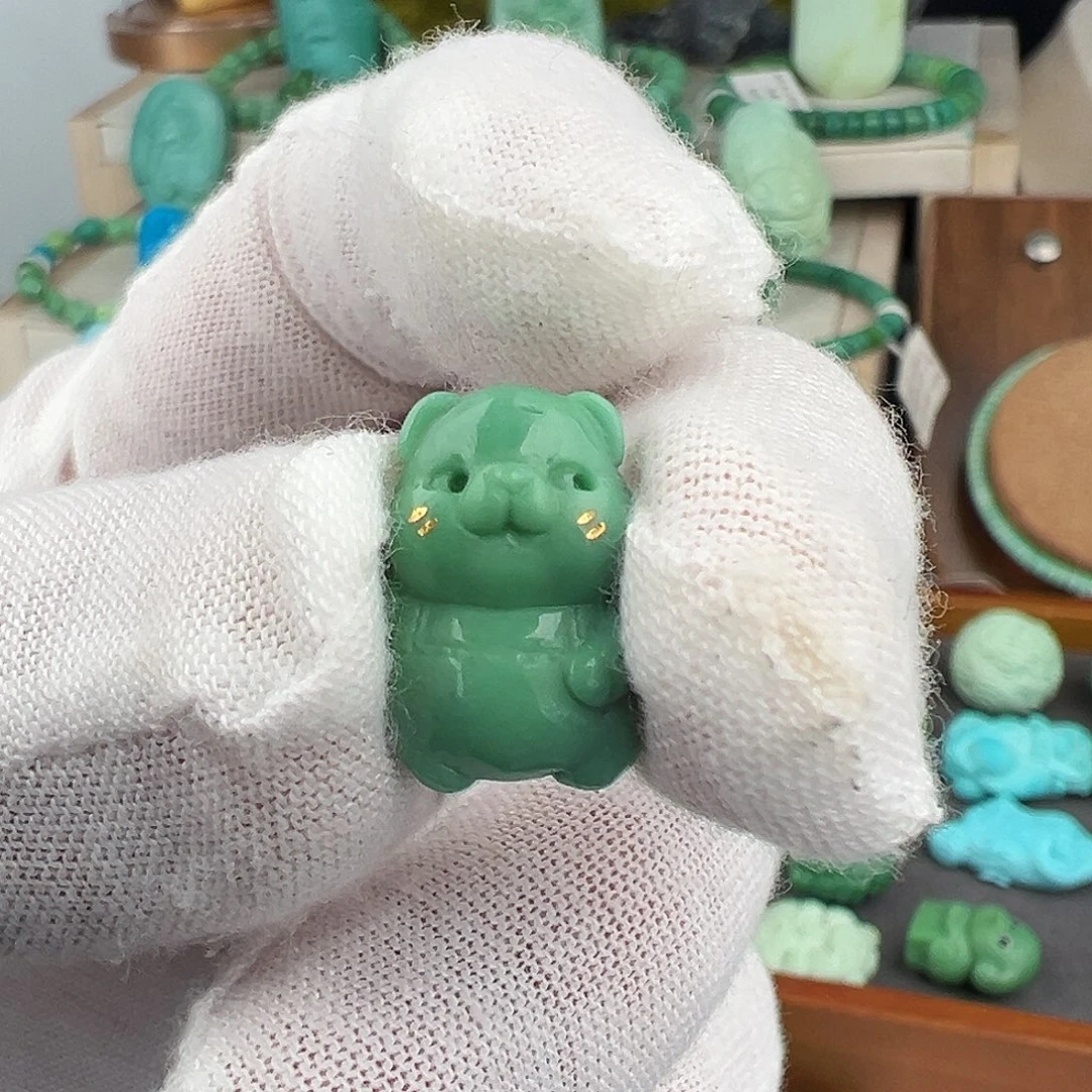 绿松石未镶嵌主播夏