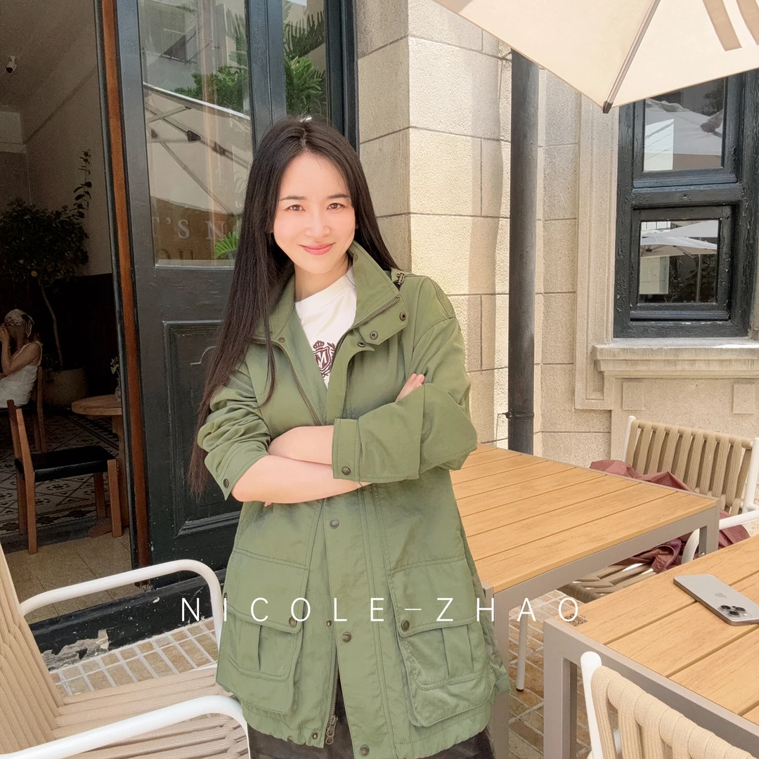 5NWT075（预售）【NICOLE.ZHAO】设计师高端定制时尚气质外套