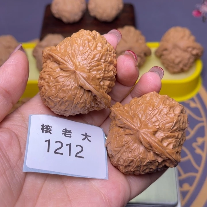 文玩核桃把件南瓜44.1212 50克