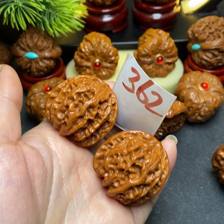 文玩核桃把件重*34苹果362