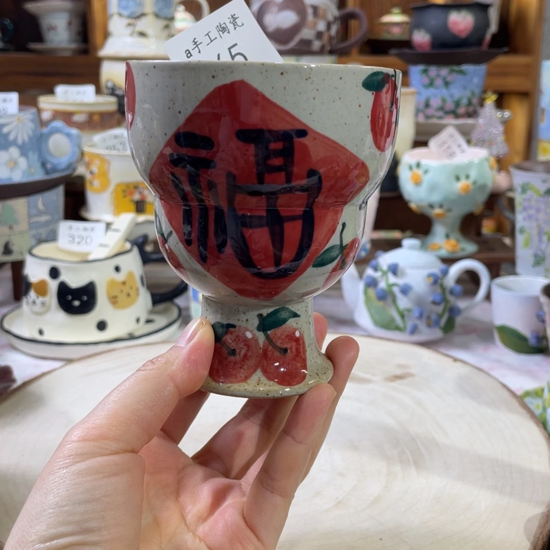 景德镇手工陶瓷杯465