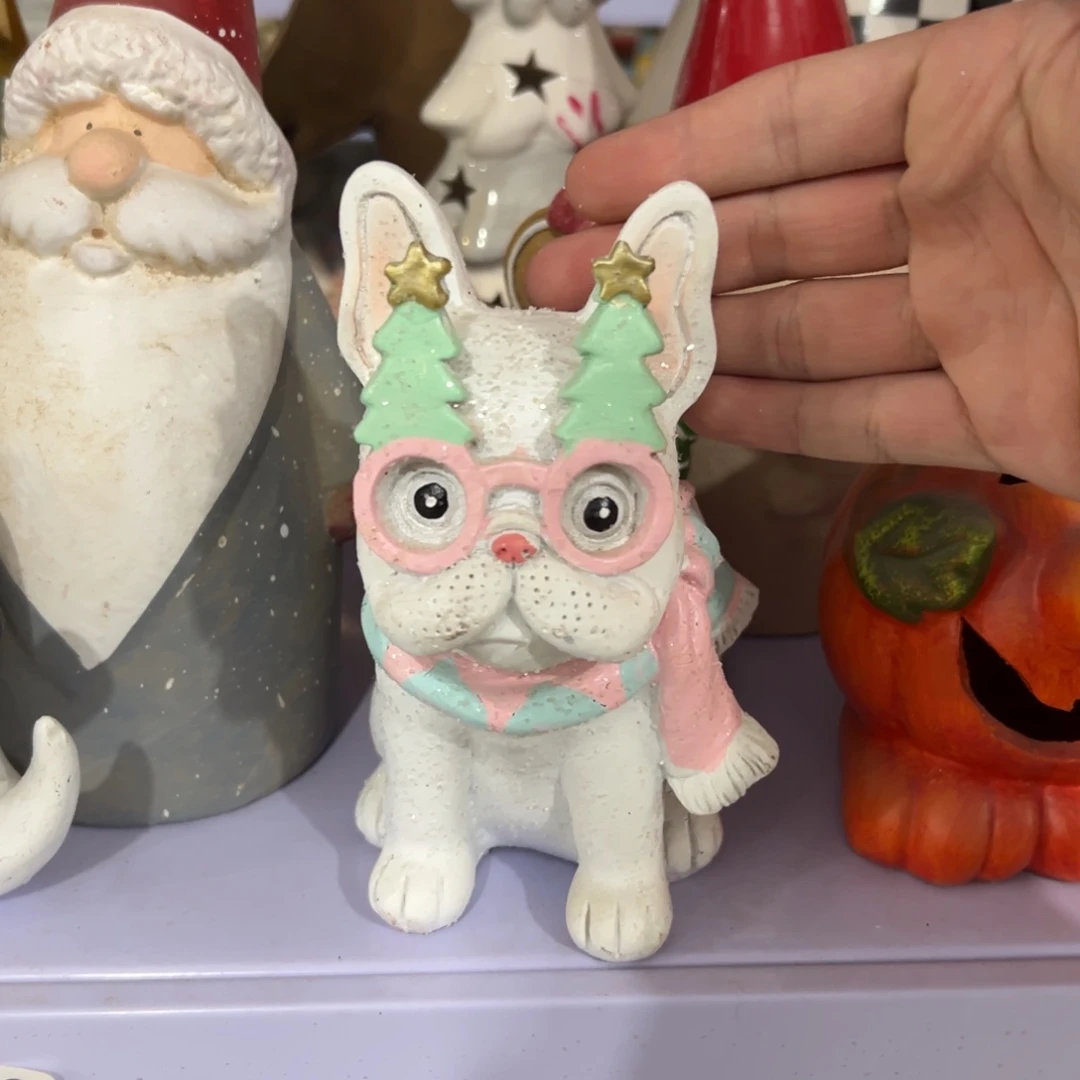 瓷片工艺品默认瑕疵 轻微染色 不退不换