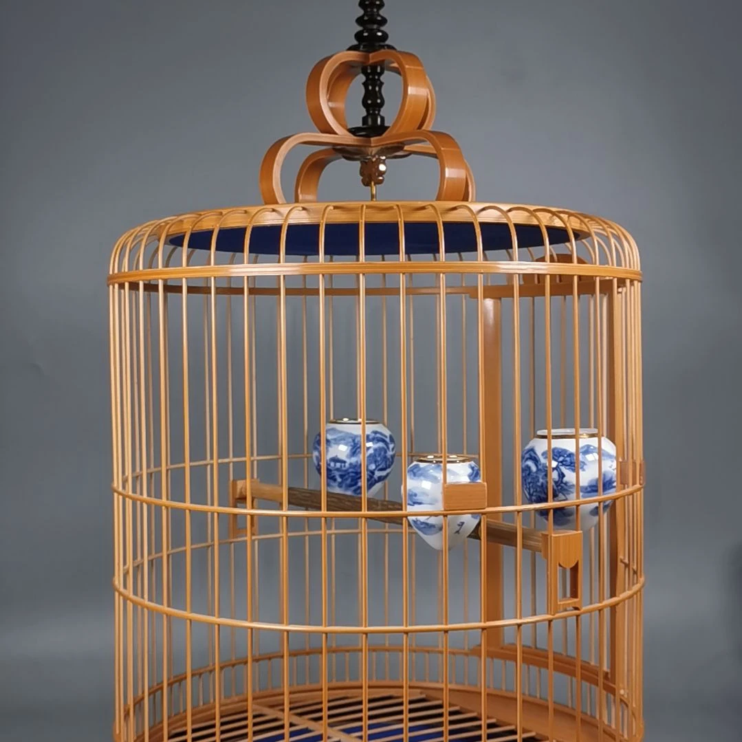 香榧木周杨画眉笼一尺一