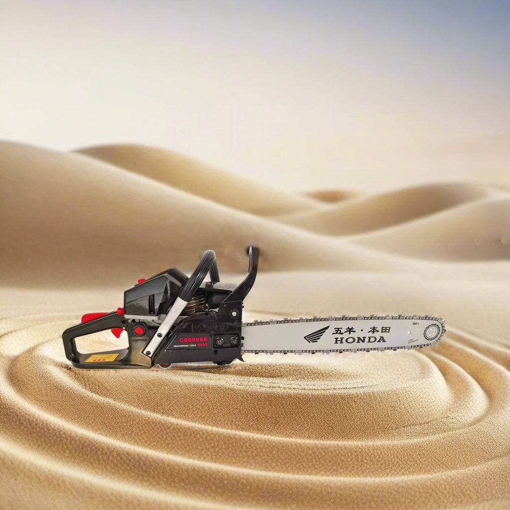 A五五20寸进口巅峰动力，秒破坚韧木材油锯解锁极致切割力