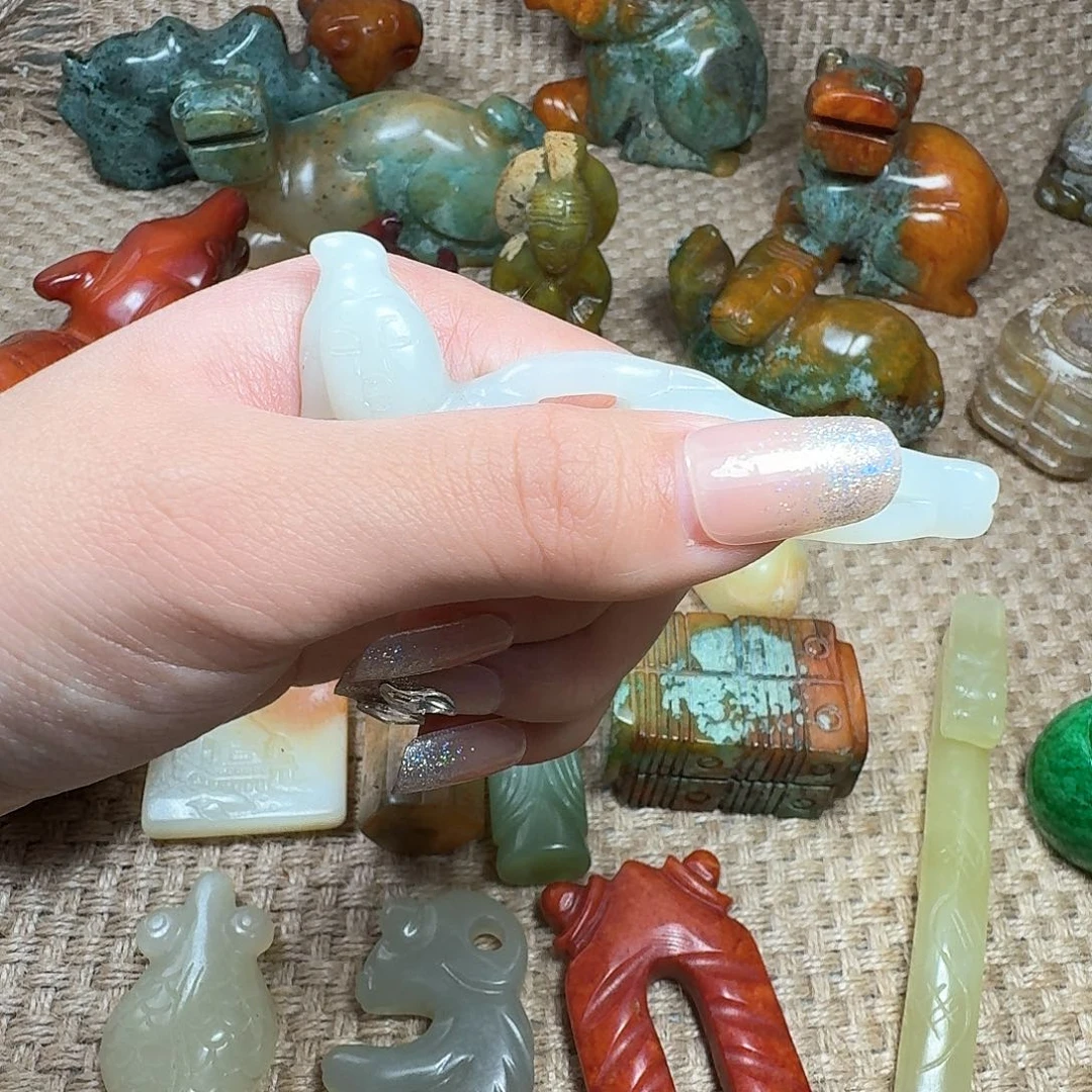 白玉菩提吊坠挂件